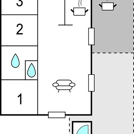 Three-bedroom In Σπίτι διακοπών *